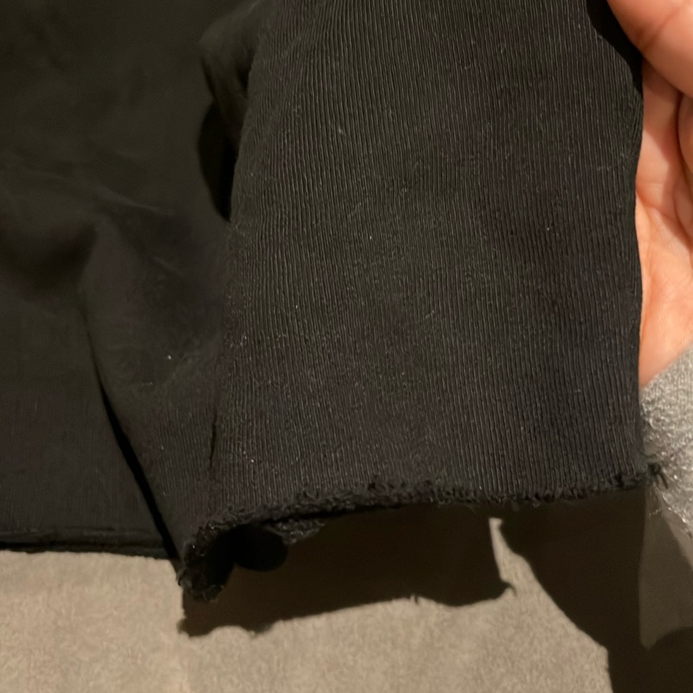 New Frank & Eileen ISABELLE
Funnel Neck DressTRIPLE FLEECE Black - Picture 10 of 17